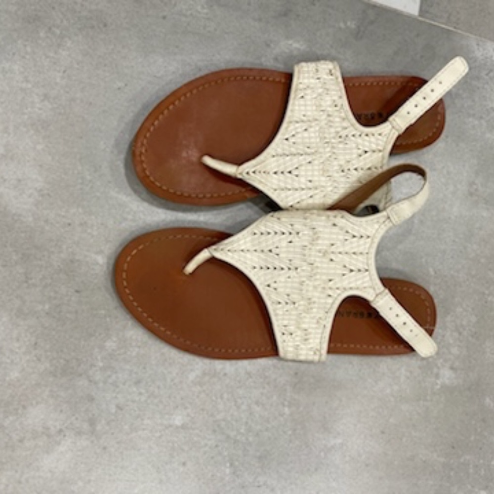Lucky Brand White Women Sandals
